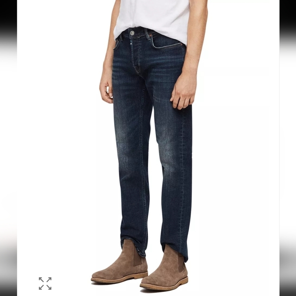 All Saints Men's Indigo Straight Jeans